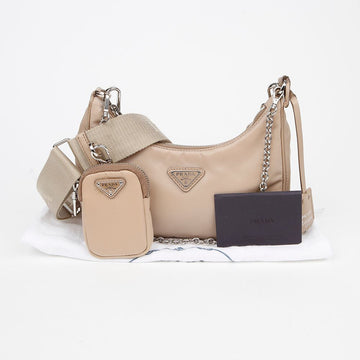 PRADA リエディション マルチ ホーボー ショルダー クロスバッグ 153468537