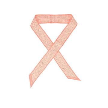 GIVENCHY スカーフ モノグラムプリント スキニーツイルシルク 140279195