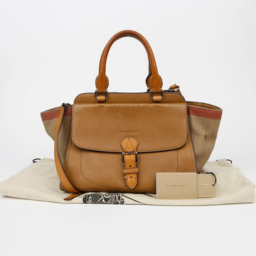 BURBERRY ハコート ミディアム トート ショルダーバッグ 3992188 153695291