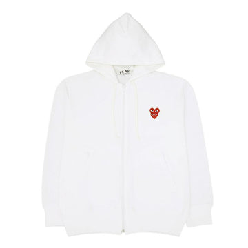 Comme Des Garcons Unisex Hoodie Zipper Red Patch AX T294 051 2 153851034