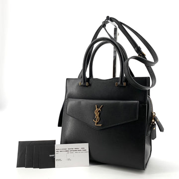 SAINT LAURENT Uptown Envelope Tote Bag Schultertasche 634730 153852304