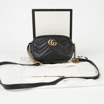 Gucci GG Marmont Mini Shoulder Crossbody Bag 448065 153404186