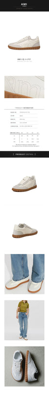 AMI Männer Step Sneaker USN508 AL0126 100 153853506 [P]