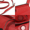 GUCCI 370831 Rote Leder Bamboo Daily Small Top Handle 2WAY 153853642 [P]