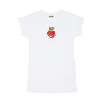 MOSCHINO Kinder Kurzarm Kleid (Erwachsenentauglich) 153853734