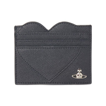 VIVIENNE WESTWOOD Saffiano Herz Damen Kreditkartenetui 153853805 [P]