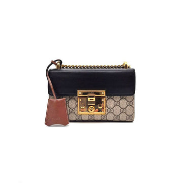 Gucci Supreme Padlock Shoulder Bag Small (409487) 153853975