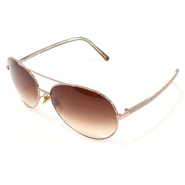FENDI FS5112K Rose Gold Metallrahmen FF-Logo Pilot Sonnenbrille für Herren 153854081