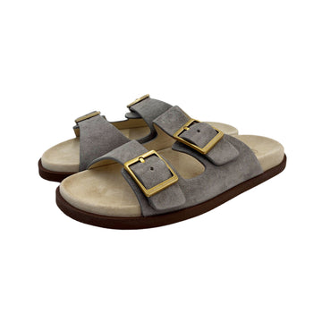 Brunello Cucinelli Suede Sandals Slippers MZUSOLY235 CDK54 153856400