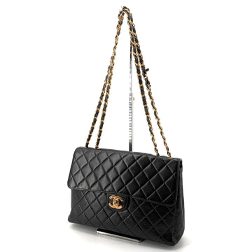 CHANEL Klassische Jumbo-Flap-Schultertasche aus Lammleder 153859978 [P]