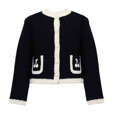 BONPOINT Kinder Elia Wolle Cardigan 070 153891477