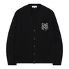 MAISON KITSUNE Fox-Kopf Intarsien Merino Cardigan 153891589 [P]