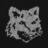 MAISON KITSUNE Fox-Kopf Intarsien Merino Cardigan 153891589 [P]
