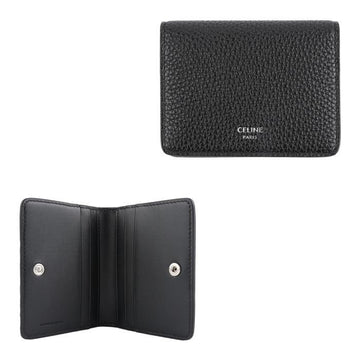 CELINE グレインカーフスキンバイフォールドカード財布 153891615
