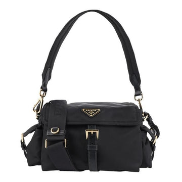 PRADA explorer medium rein nylon schultertasche 153891634