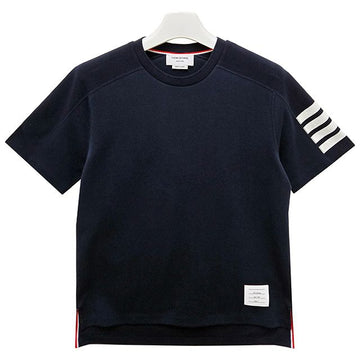 THOM BROWNE サイドスリット半袖Tシャツ (MJS246A 07323 415) 153254601