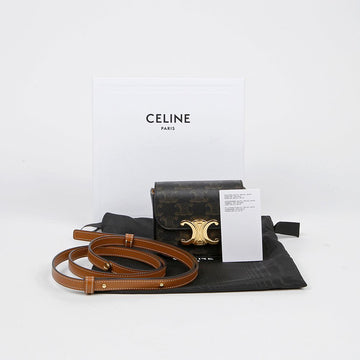 CELINE Claud Mini Schulter Crossbody Tasche 153568778