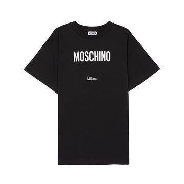 MOSCHINO Kinder Kurzarm Kleid 60100 (erwachsene tragbar) 153895532