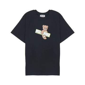 MOSCHINO Kinder T-Shirt HYM03S LFA07 60100 (auch für Erwachsene tragbar) 153895855