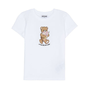 MOSCHINO Kinder T-Shirt HGM06K LAA02 10101 (erwachsene tragbar) 153895854