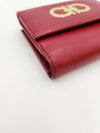 SALVATORE FERRAGAMO Gancini Kompakt Geldbörse Rot A 153895944 [P]