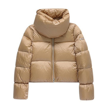 ADD Logo Goose Down Scarf Short Women's Ping 8AW333 7024 62291327