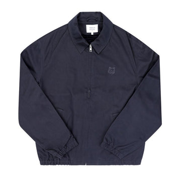 MAISON KITSUNE ジャケット OM02122WW9028 0120 ボールドフォックスヘッドパッチジッパー メンズジャケット 0120 143022649