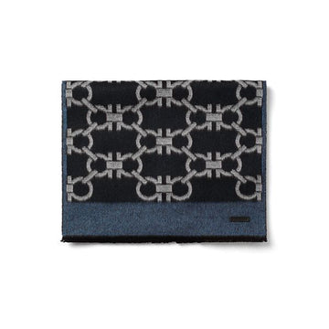 SALVATORE FERRAGAMO Schal aus Wolle und Cashmere mit Jacquard-Muster 144155407