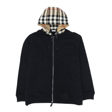 BURBERRY Kariertes Baumwoll-Herren-Hoodie-Jacke 153851063