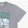 Ganni Bear Comic Teddy Logo Women's T-Shirt 153897430 [P]