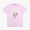 Ganni Poodle Logo Women's T-Shirt 153897432 [P]