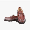 Praboot 1489 03 Orsay MARRON Penny Loafer 153898141 [P]