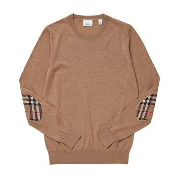 Burberry Check Elbow Patch Women's Knit 144731905 [P]