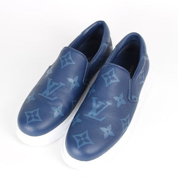 LOUIS VUITTON ビバリーヒルズ スリッポン スニーカー ブルー 10(290) 153899070