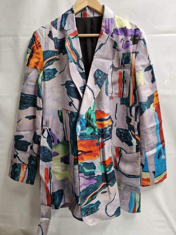 PAUL SMITH Blazer mit Paul Print Krawatte LD24 Lila 55 153899441