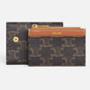 Celine Triomphe Coin Compact Wallet - Triomphe Canvas 10I652DS3 04LU 126936850 [P]