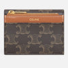 Celine Triomphe Coin Compact Wallet - Triomphe Canvas 10I652DS3 04LU 126936850 [P]