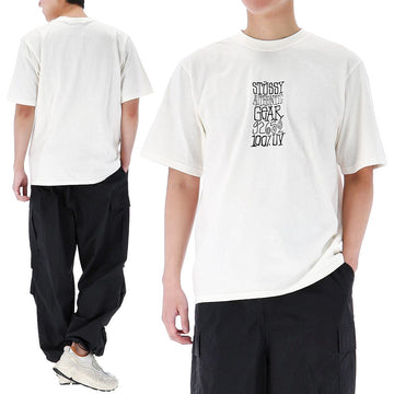 STUSSY 25FW Authentic Gear T-Shirt Kurzarm 1905124 NATURAL 153900141