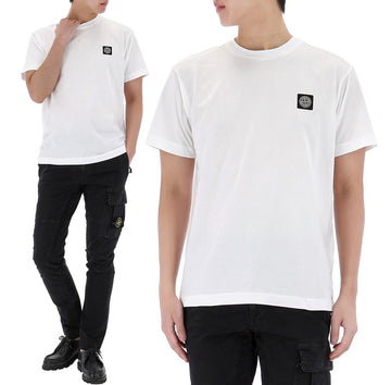 Stone Island Short Sleeve T-Shirt with Logo Patch 26SS L1S152100027 S0013 V0001 153900678