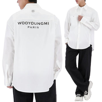 WOOYOUNGMI バックロゴシャツ 153901020