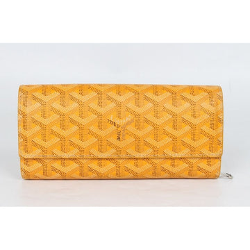 GOYARD バレン長財布イエロー特別カラー 153906434