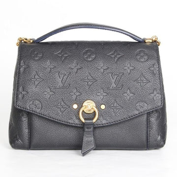 LOUIS VUITTON Monogram Empreinte Blanche BB Schultertasche 153907366