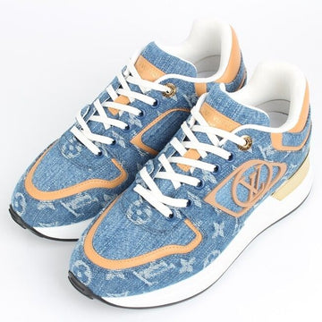 LOUIS VUITTON Runaway Denim Sneaker 36 153954213
