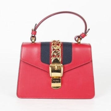 GUCCI シルビー 小型 レッド 153954844
