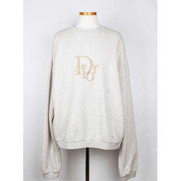 DIOR 限定版 刺繍 ロゴ スウェット グレー XL 153960136
