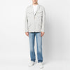 KITON レザーパッチ ライトウォッシュ デニムパンツ J0741B 01 29 49669772 [P]