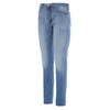 KITON レザーパッチ ライトウォッシュ デニムパンツ J0741B 01 29 49669772 [P]
