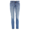 KITON レザーパッチ ライトウォッシュ デニムパンツ J0741B 01 29 49669772 [P]