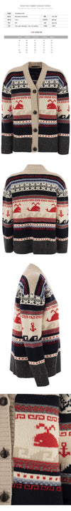 MaxMara 23FW GLEBA V-Neck Wool Cardigan 2353460633 001 63808577 [P]