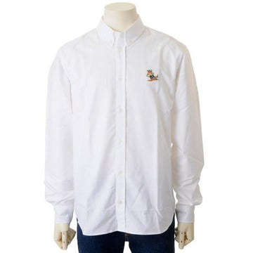 MAISON KITSUNE DRESSED FOX PATCH RELAXED SHIRT (KM00488WC2010-P100) 75889822